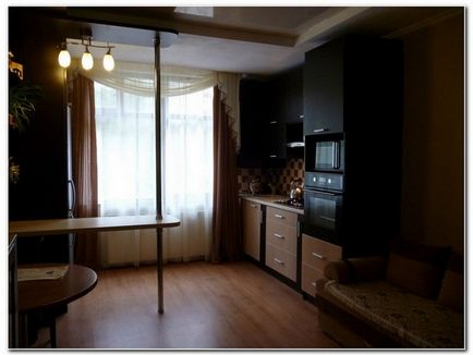 Design de bucătărie cu o cameră de zi, sfaturi de design (foto), bucătărie de design, design interior, reparații, fotografii