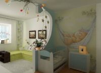 Proiectarea un dormitor cu pat de copii
