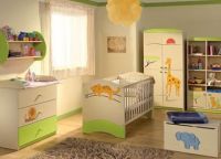 Proiectarea un dormitor cu pat de copii