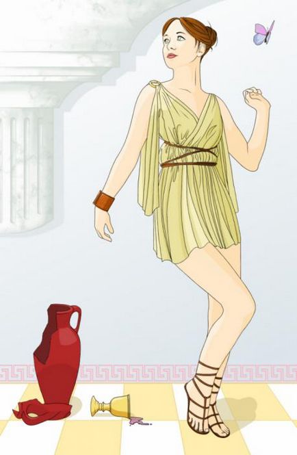 Fiica lui Zeus, sau tânără și frumoasă doamnă de Olympus