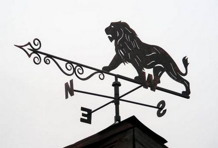 Weathervane cu mâinile lor