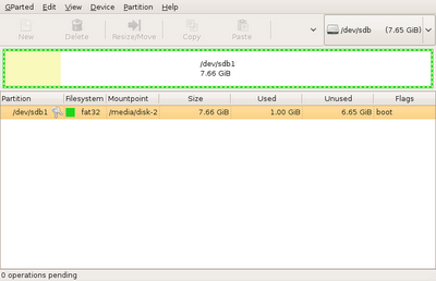 ubuntu Formatarea rapidă (formatare) ubuntu bliț Formatarea