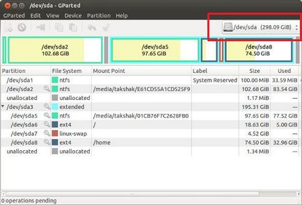 Formatarea pendrive în Linux, losst