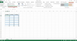 Formatarea unui tabel în Excel