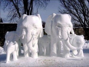 Cifrele de zăpadă sculpta - Formator