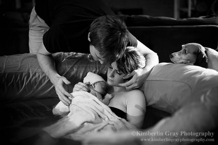 Fotografii naștere și primele momente ale vieții
