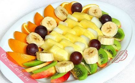 Feliere fructe sau frumos tăiate și fructe ambalaj