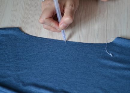 T-Shirt cu propriile mâini, T-shirt femei de cusut de țesături tricotate