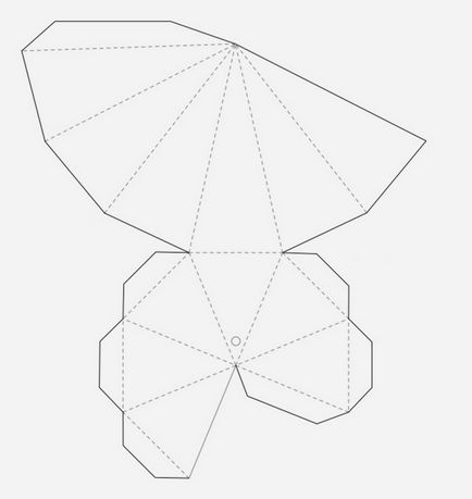 idei decor Geometrie și scheme pentru crearea de decorațiuni interioare din hârtie - Masters Fair -