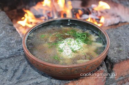 Gătit pe foc și focul - rețete cu fotografii - gătit pentru bărbați