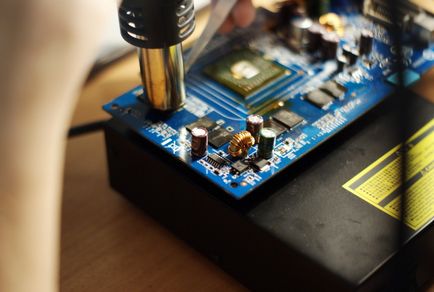 Instrucțiuni de încălzire și de memorie chips-uri GPU placa video