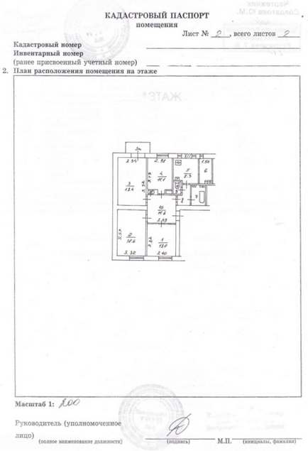 pașaport cadastrală la apartament sau teren, cum să obțineți zakonprost!