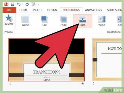 Cum să adăugați tranziții powerpoint