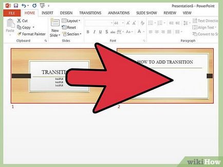 Cum să adăugați tranziții powerpoint (add) Cum să adăugați tranziții powerpoint