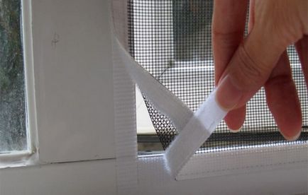 Cum de a stabili plasa de tantari pe metoda fereastra de instalare 4 din plastic