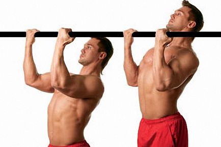 Cum de a construi biceps pe o bară orizontală
