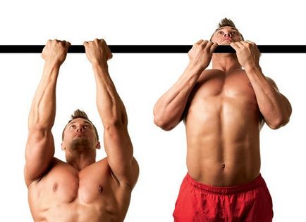 Cum de a construi biceps pe o bară orizontală trage-up-uri