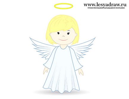 Cum să elaboreze un înger pentru copii, înger