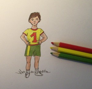 Cum de a desena un băiat trage etape creion, copilul meu
