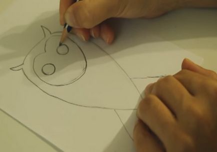 Cum de a desena etapele bufniță creion pentru incepatori
