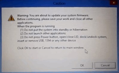 Cum să faceți upgrade (reflash) BIOS-ului de pe laptop