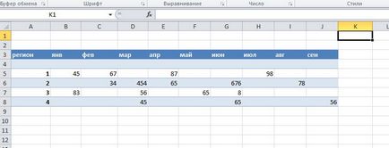 Cum se determină valoarea din tabel Excel