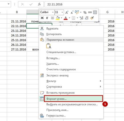 Cum se determină ziua săptămânii pentru a excela după dată, clar Excel