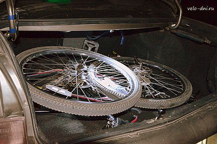 Cum de a transporta o bicicletă pe avtomobilevelodni - o zi fără o bicicletă, versiunea mobilă