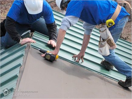 Cum să acopere acoperișul Bent cu mâinile, construirea unei case pentru tine