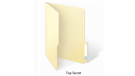 Cum se ascunde într-adevăr un folder în Windows, fără nici un software suplimentar