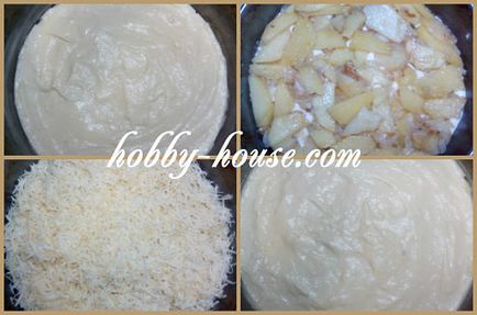 Cum de a găti un tort de cartofi în cuptor, aluat rapid pentru tort