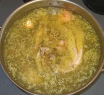 Cum de a găti rețeta supa de pui, magie
