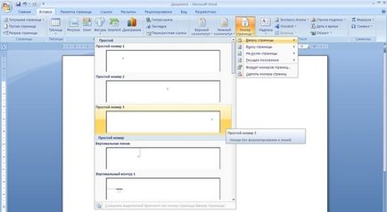 Cum să numerotați paginile într-un cuvânt (Microsoft Word), printr-un management de viață (hautoshki pe ea subiectelor)