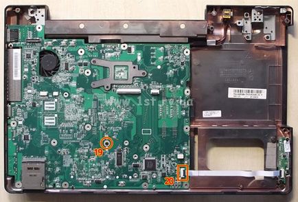 Cum să demontați laptop eMachines video de e528, prietene