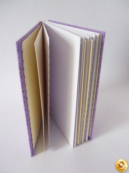 Cum de a face o carte de hârtie sau notebook-uri cu mâinile, precum și un capac frumos