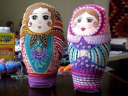 Cum de a face tesatura Matryoshka cu mâinile