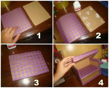 Cum de a face caseta de bijuterii realizate din carton sau o cutie cu mâinile 5 ateliere turn-based