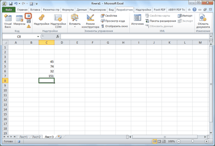 Cum de a crea un macro în Excel