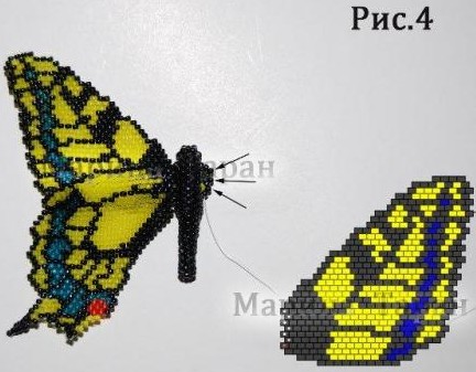 Cum de a țese un șirag de mărgele papilionidae - master class, dulce casă - mână a făcut meserii și idei