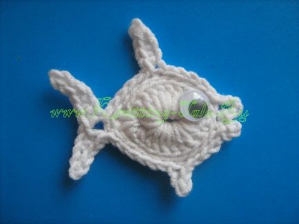 Cum de a lega cârlig de pește applique (microni), poveste din tricot