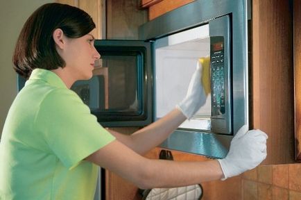 Cum de a elimina mirosul de remedii populare cele mai eficiente in cuptorul cu microunde