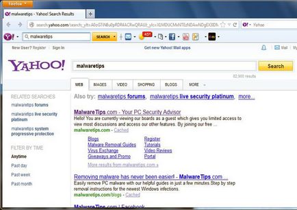 Cum să eliminați de căutare Yahoo