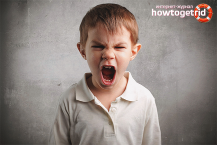 Cum de a calma un copil în timpul unui acces de furie