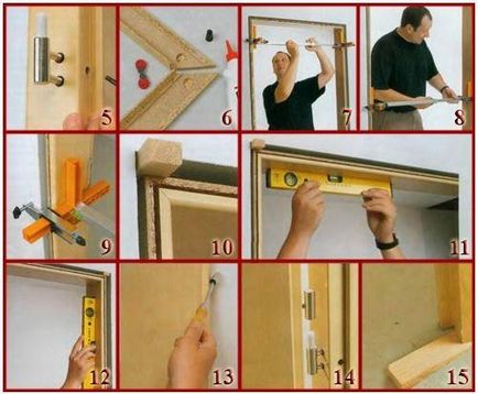 Cum se instalează capitonajele ușilor de interior cu mâinile lor