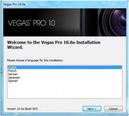 Cum se instalează descriere Sony Vegas cu fotografii