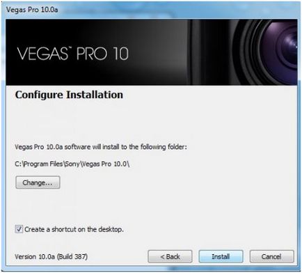 Cum se instalează descrierea Sony Vegas cu fotografii (instalare) Cum se instalează descriere Sony Vegas cu fotografii