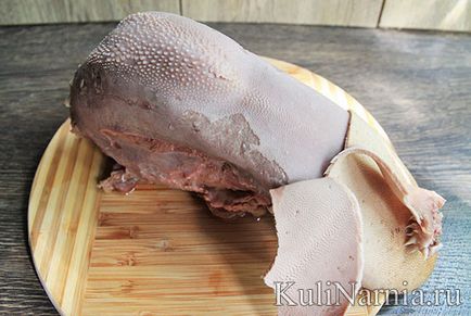 Cum de a găti carnea de vită limba reteta dreapta