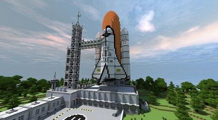 Cum sa faci un portal Minecraft în spațiu și crearea de rachete