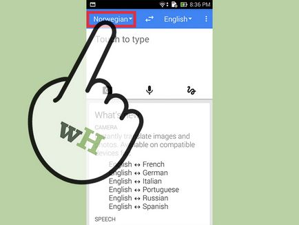 Cum de a descărca un pachet lingvistic pentru a fi utilizat într-un mod offline, Google Translate pe bază androjda