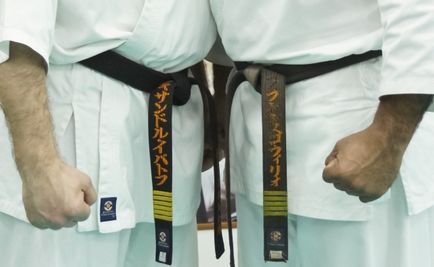 Kiokushinkaj centura karate & amp; # 8211